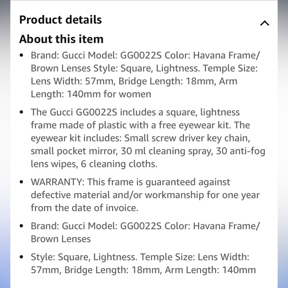 Women’s Gucci sunglasses $250 free press on nail set - Picture 8 of 13